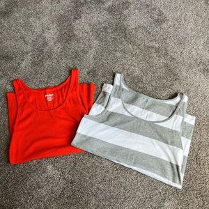 Old Navy and Gap tank tops